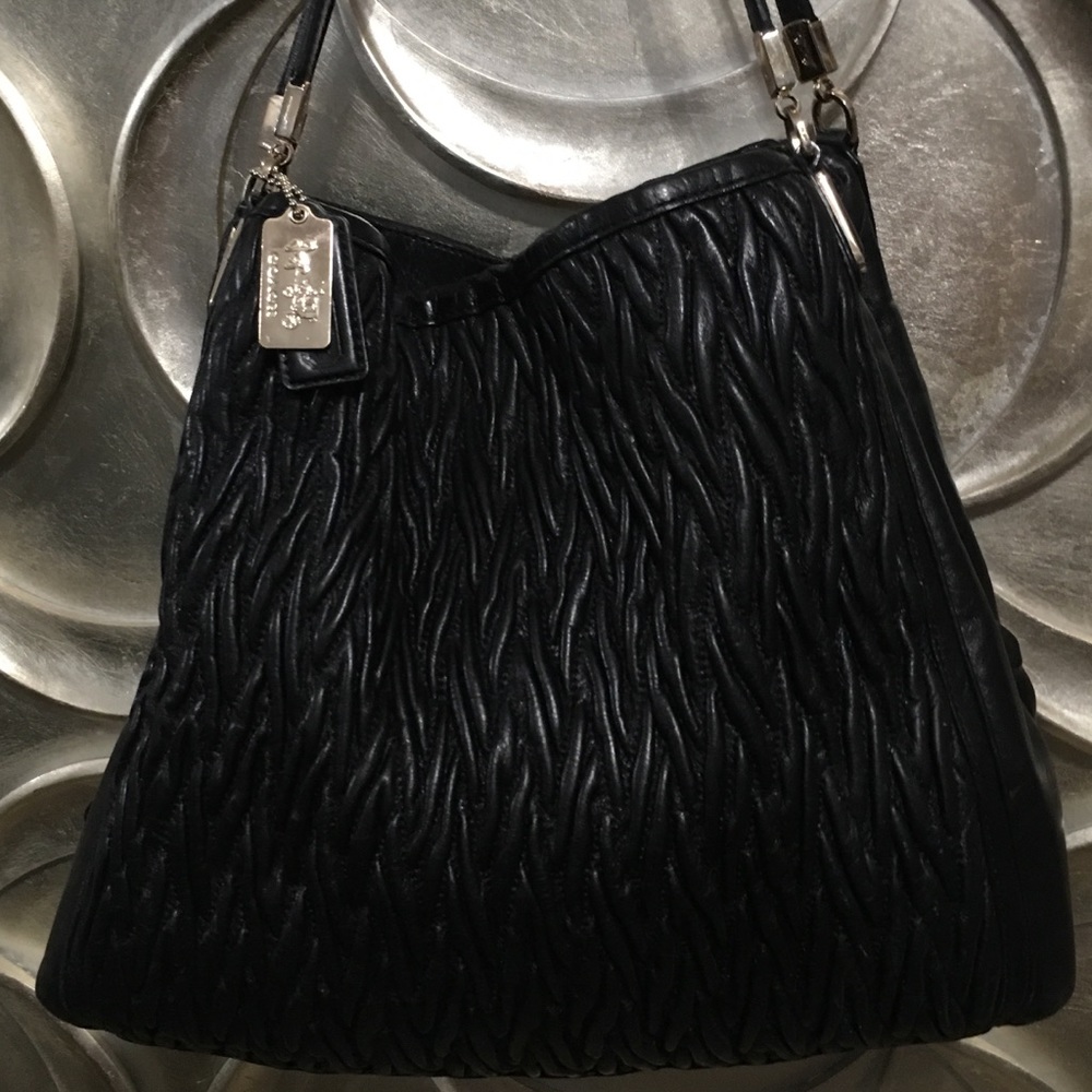 New (w/o tags) Coach Madison Black Shoulder Bag